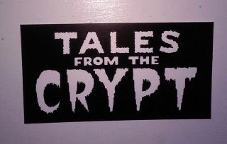 Sticker - Tales From The Crypt - Vinyl Horror Show - Cryptkeeper Keeper