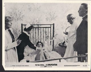 Nastassja Kinski Christopher Lee To The Devil A Daughter 1976 Movie Photo 31284