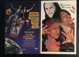 Bill And Ted’s Adventure • Bogus Journey Pin - Ups Face The Music 7x10