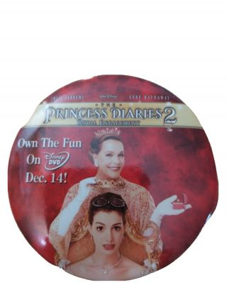 Walt Disney The Princess Diaries 2 Dvd Promo Movie Button