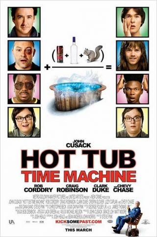 Hot Tub Time Machine 11x17 Promo Movie Poster