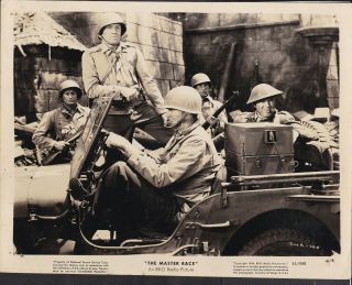 Stanley Ridges The Master Race 1944 War Movie Photo 30678