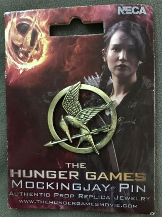 The Hunger Games Katniss Everdeen Cosplay Prop Brooch Badge Mockingjay Pin