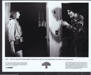 Caroline Williams Bill Moseley Texas Chainsaw Massacre 2 1986 Movie Photo 32000