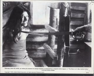 Ana De Sade Closeup The Return Of A Man Called Horse 1976 Movie Photo 40210