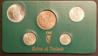 1968 Ireland 5 - Coin Uncirculated Set