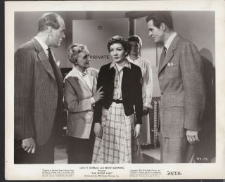 Claudette Colbert Robert Ryan In The Secret Fury 1950 Origina Movie Photo 30572