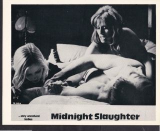 Unknown Actor Unknown Actress Midnight Slaughter 1976 Movie Photo 41133