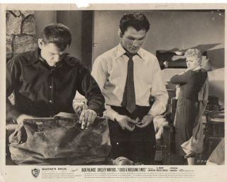 Jack Palance Shelley Winters I Died A Thousand Times 1955 Movie Photo 13923