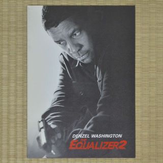 The Equalizer 2 Japan Movie Program 2018 Denzel Washington Antoine Fuqua