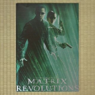 The Matrix Revolutions Japan Movie Program 2003 Mary Alice Lana Wachowski