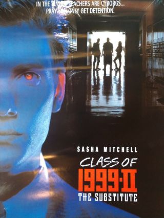 Class Of 1999 - Ii The Substitute Sasha Mitchell 40 X 27 Movie Poster