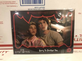 The Lost Boys Collectible Trading Cards Loot Crate Exclusive Nip