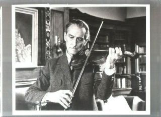 Vintage Peter Cushing " Sherlock Holmes " Publicity Photo