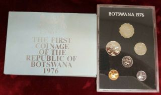 1976 Botswana Proof Coin Set