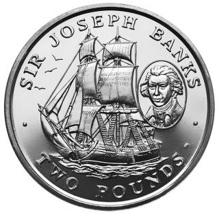 South Georgia & South Sandwich Islands 2 Pounds 2001 