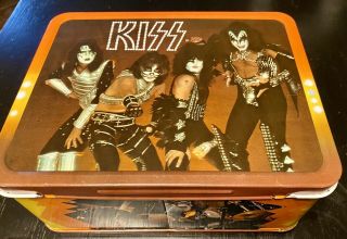Vintage - 1977 Kiss Lunch Box Aucoin Lunchbox No Thermos