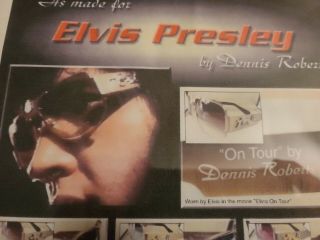 Elvis Presley TCB Sunglasses Dennis Roberts 3