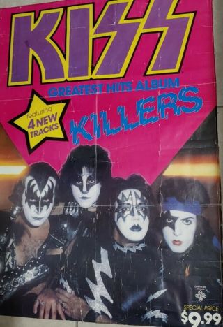 Kiss Killers 1982 Aussie Poster