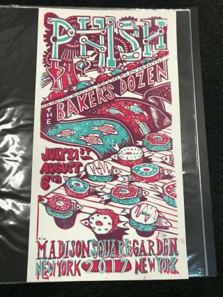 Phish Pollock Bakers Dozen Official Print Msg