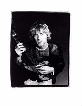 Kurt Cobain Nirvana By Charlie Hoselton Kerrang Cover Photo Photograph