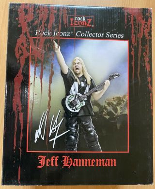 Slayer.  Jeff Hanneman.  Knucklebonz 2014 34 Of 1000.  Never Displayed.