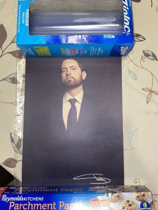 Eminem Signed Autograph Lithograph Music To Be Murdered By Mtbmb
