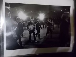 Jim Marshall Photo Of The Beatles At Candlestick Park 8 X 10
