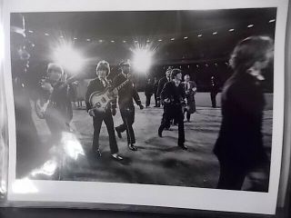Jim Marshall Photo of THE BEATLES AT CANDLESTICK PARK 8 x 10 2