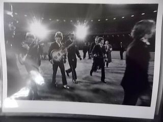 Jim Marshall Photo of THE BEATLES AT CANDLESTICK PARK 8 x 10 3