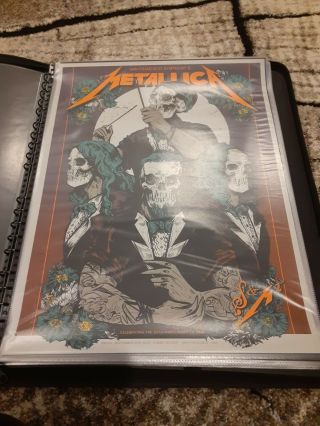 Metallica S&m2 Nights 1&2 Posters