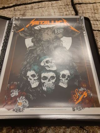 Metallica S&M2 Nights 1&2 Posters 2