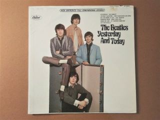 Beatles 1966 Paste - Over Stereo Butcher Cover Yesterday And Today Lp