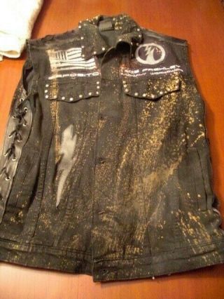 Kiss/ Ace Frehley Band Anthony Esposito Anomaly Tour Stage Worn Outfit - 1 Of 1.