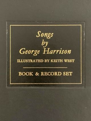Songs By George Harrison Autographed Book 1705/2500