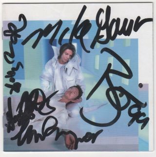 David Bowie - Signed Cd Cover - Autographed By David,  Band L@@k - In Person