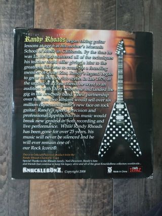 Randy Rhoads (2) - Ozzy Osbourne - Rock Iconz,  Knucklebonz - 151 of 3000 3