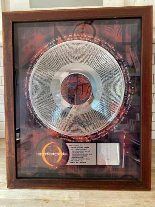 A Perfect Circle Riaa Award Mer De Noms Maynard 1,  000,  000 Album Cd Cassette