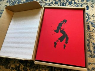 1st Edition Official Michael Jackson OPUS Book & glove 2