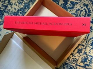 1st Edition Official Michael Jackson OPUS Book & glove 3