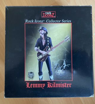 Lemmy Kilmister Knucklebonz Figure Statue Rock Iconz 2013 Motörhead
