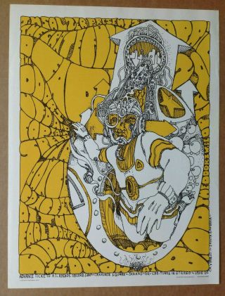 Psychedelic Era Concert Poster - Grateful Dead 1967