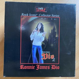 Ronnie James Dio (2) Knucklebonz Rock Iconz 2013 Statue 119 Of 1000.