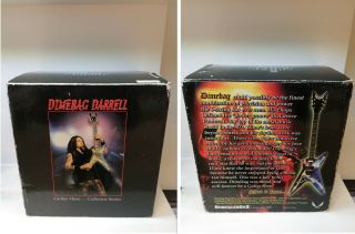 Knucklebonz Guitar Hero Collector Series Dimebag Darrell Statue Ltd 2180 Of 3333