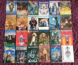 24 Iron Maiden Fan Club Magazines From 1988 To 1996.  Imfc