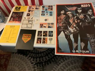 1976 Kiss Army Membership Kit & Albums