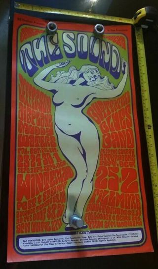 Bgp 029 The Sound Fillmore Poster Sep 23 1966 Jefferson Airplane Muddy Waters