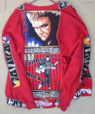 Autographed Vintage / Antique Elvis Presley Jacket / Coat Rock N Roll