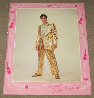 Elvis Presley Mgm 11 X 14 Pro Jailhouse Rock Compliments Elvis And The Colonel