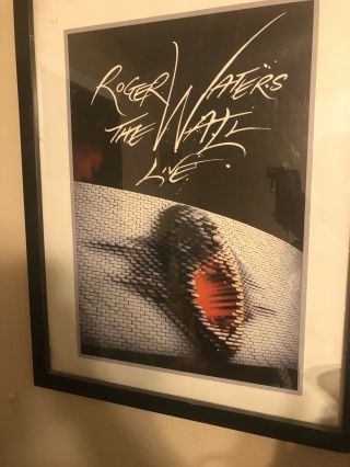 Roger Waters 2010 The Wall Vip Poster 1142 Of 2500